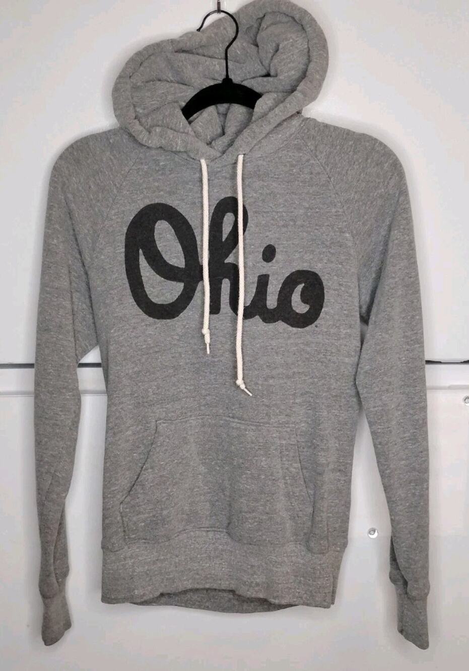 Homage Ohio State Buckeyes Hoodie Women's Small Gray Long Sleeve Sweatshirt OSU
